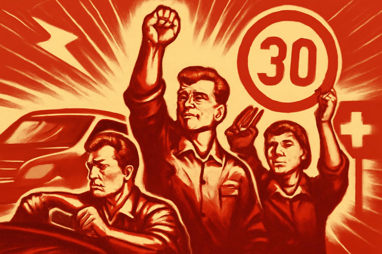Streit um Tempo 30: FDP fordert Auto-Privilegien, Linke pocht auf Sicherheit und Gesundheit 🚗⚡️🛑