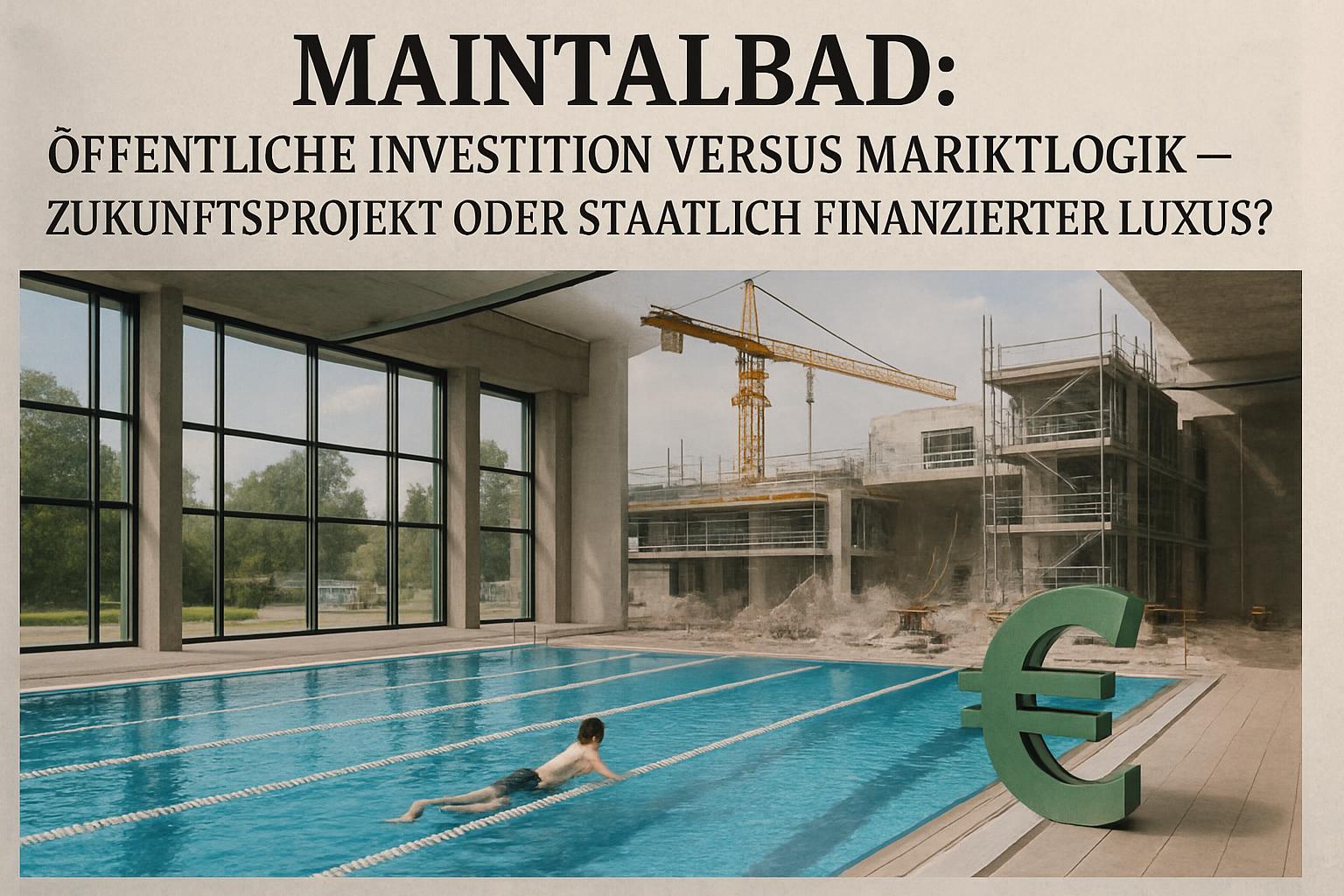 Maintalbad: Öffentliche Investition versus Marktlogik – Zukunftsprojekt oder staatlich finanzierter Luxus? 🏊‍♂️🏗️💸