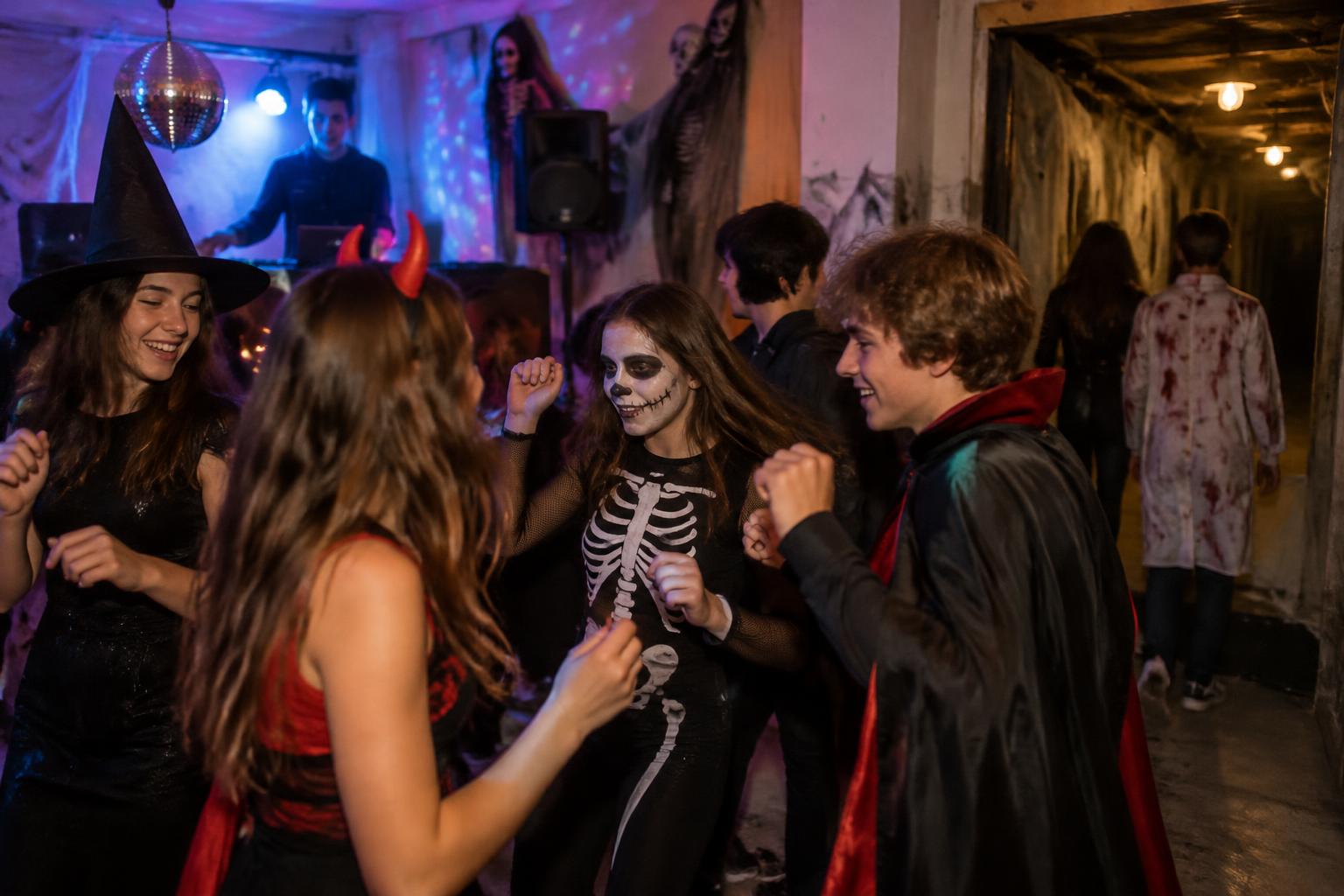 Halloween-Disco mit Gruselgang im Brüder-Schönfeld-Haus 🎃👻