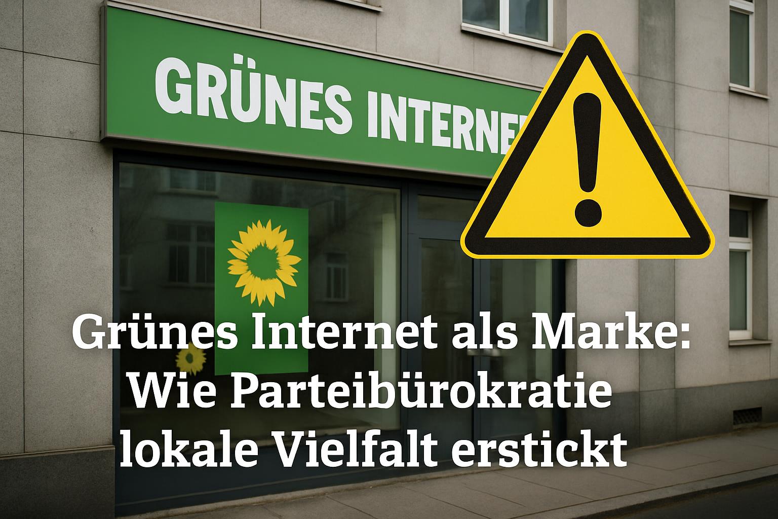 Grünes Internet als Marke: Wie Parteibürokratie lokale Vielfalt erstickt 🏢⚠️