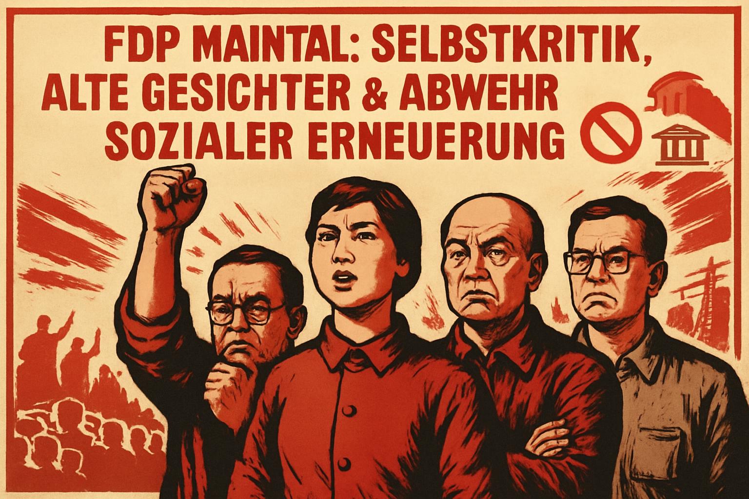 FDP Maintal: Selbstkritik, alte Gesichter & Abwehr sozialer Erneuerung 🚫🏛️