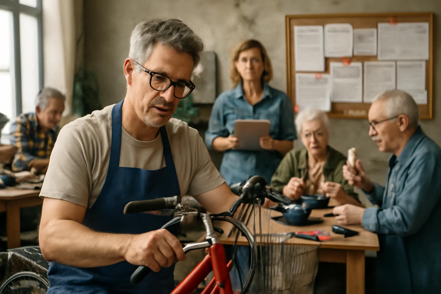 Reparatur-Café: Ehrenamt ersetzt Markt – Bürokratie erschwert nachhaltiges Wirtschaften 🚲🛠️💡