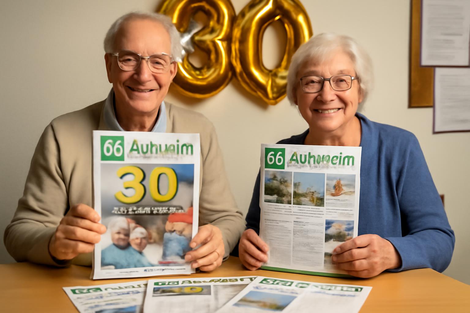 60 Aufwärts: 30 Jahre lokales Ehrenamt 🎉🗞️🤝