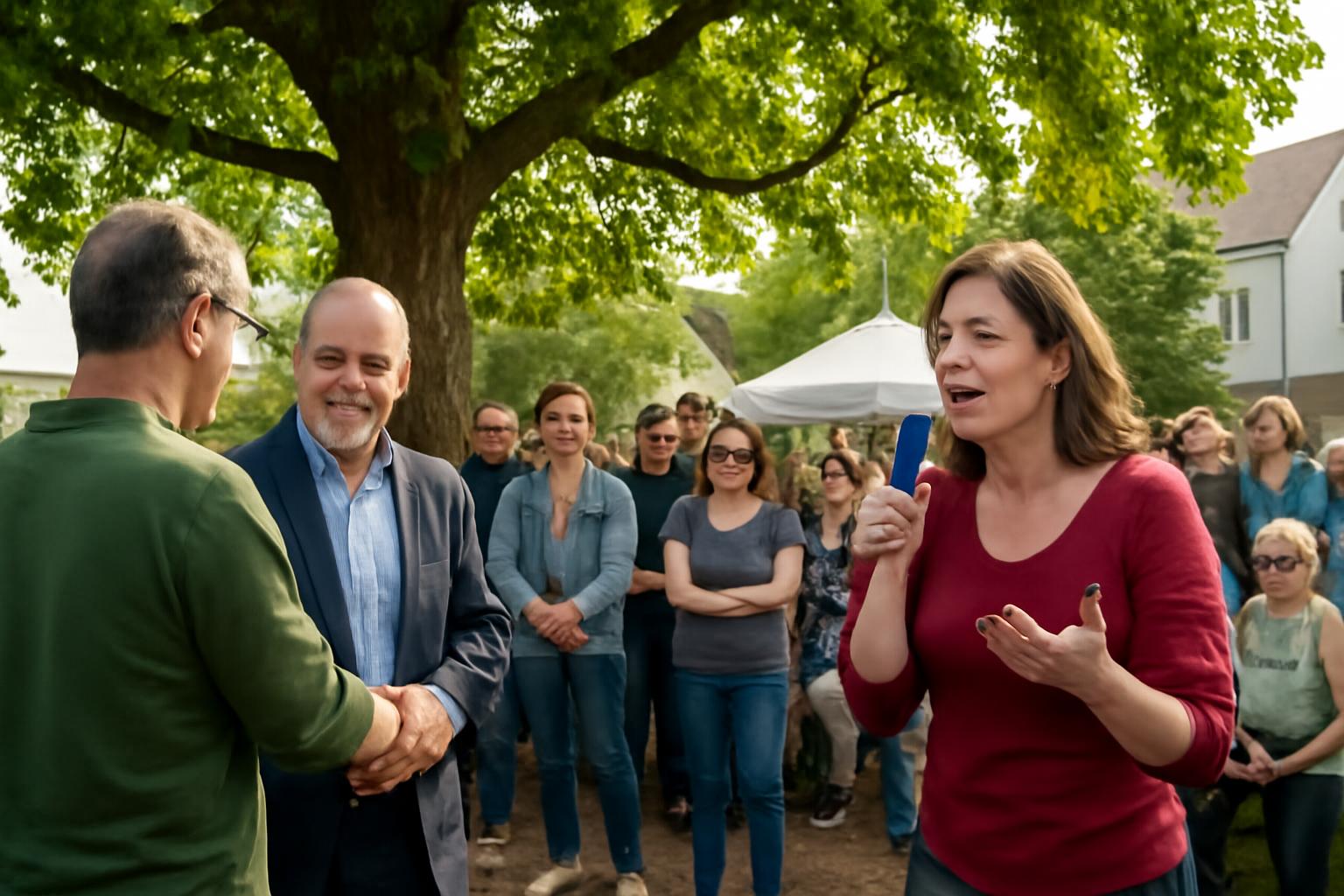 Lindenfest in Maintal: Gemeinschaft, Gewaltschutzgesetz & Kritik an staatlicher Regulierung 🌳🤝🗣️