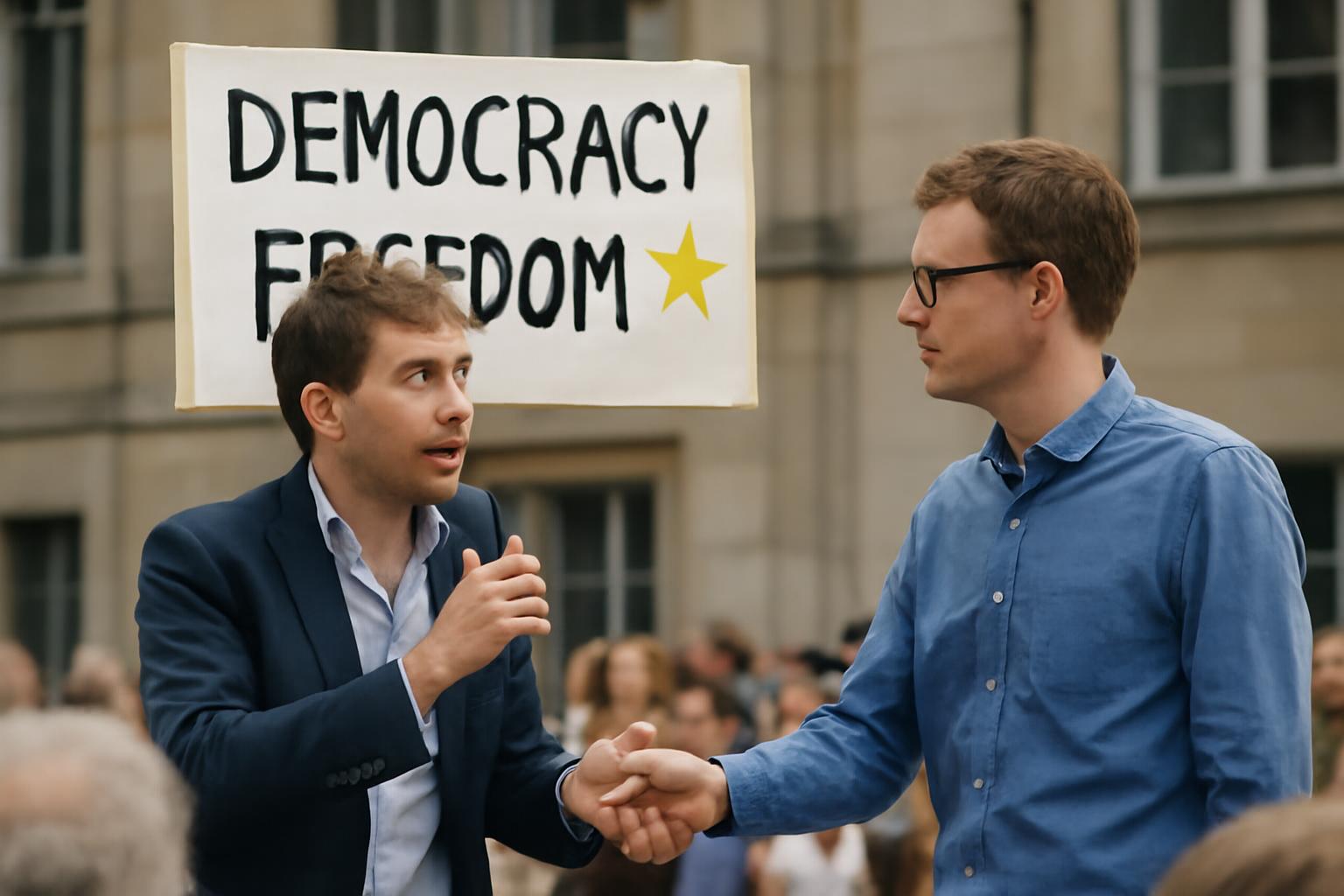 Demokratie braucht Freiheit, keine gelenkten Werkstätten 🗣️🤝✨