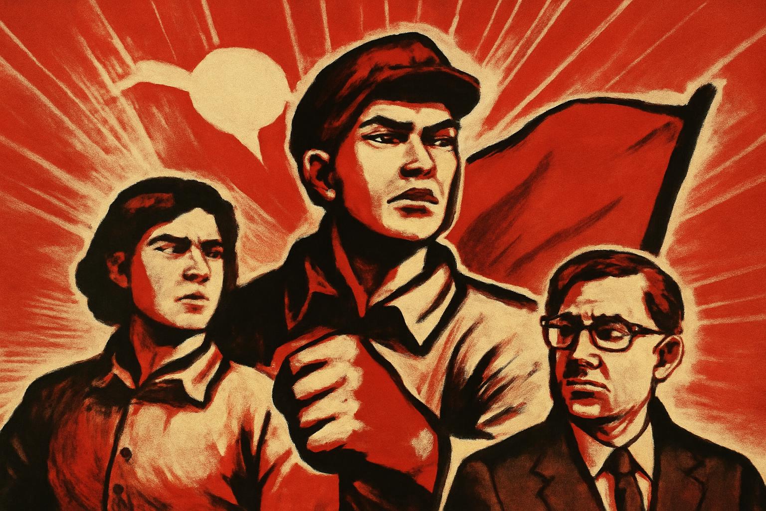 Schein-Demokratie statt echter Veränderung: Kritik an bürgerlichen Diskursformaten 💬🚩