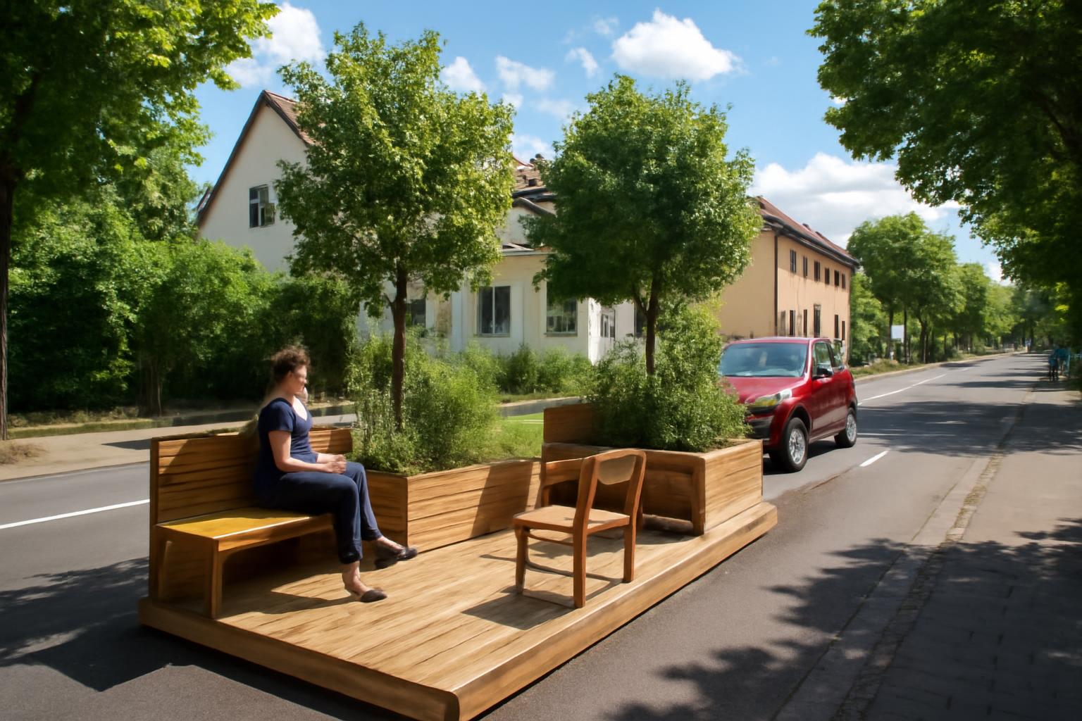 Parklets in Maintal: Zwischen Umfrage-Erfolg und Kritik an planvoller Steuerung 🚗🪑🌳