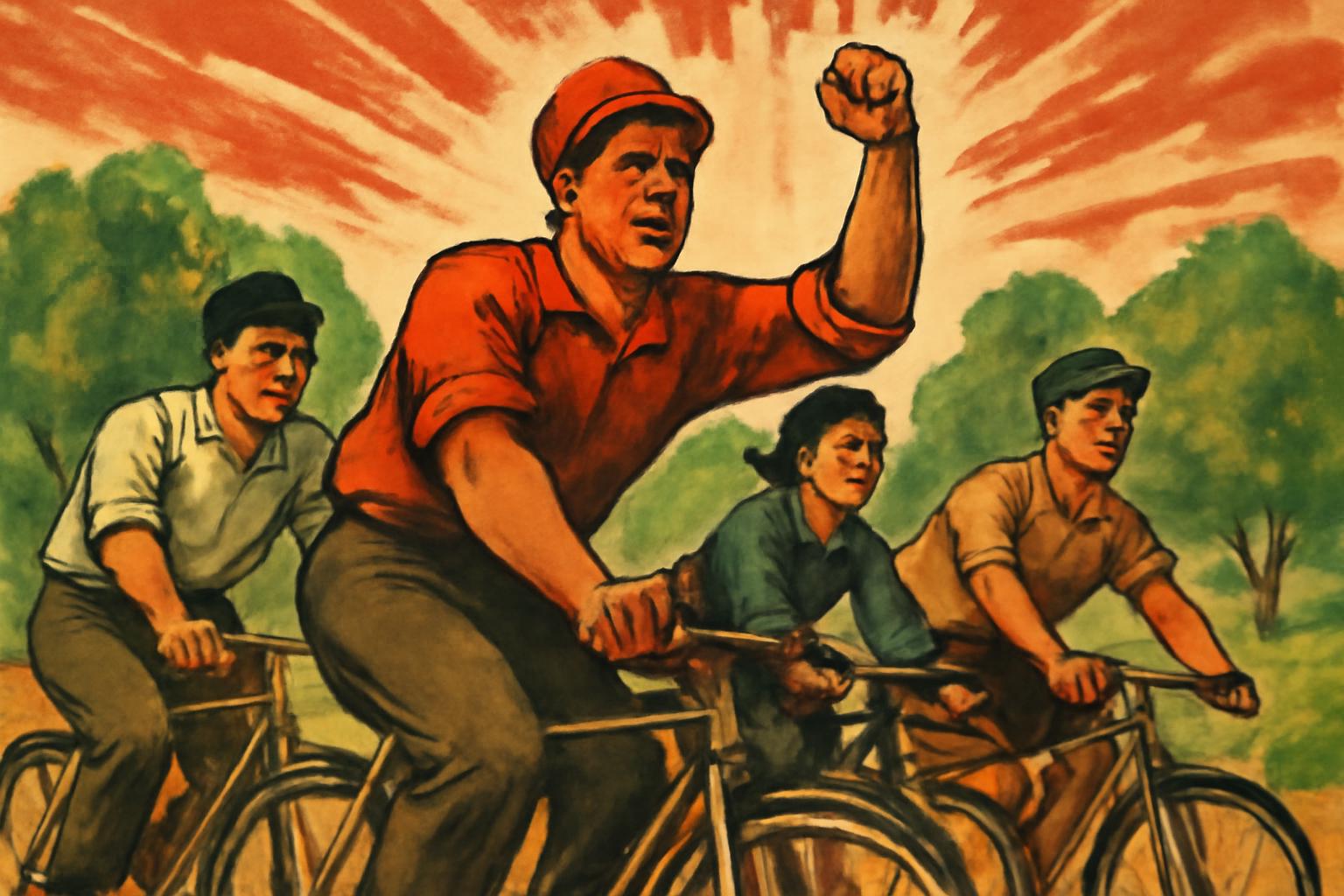 Solidarische Maintal-Radtour: Gemeinschaft, Disziplin & sozialistischer Geist 🚴‍♂️💪🌳