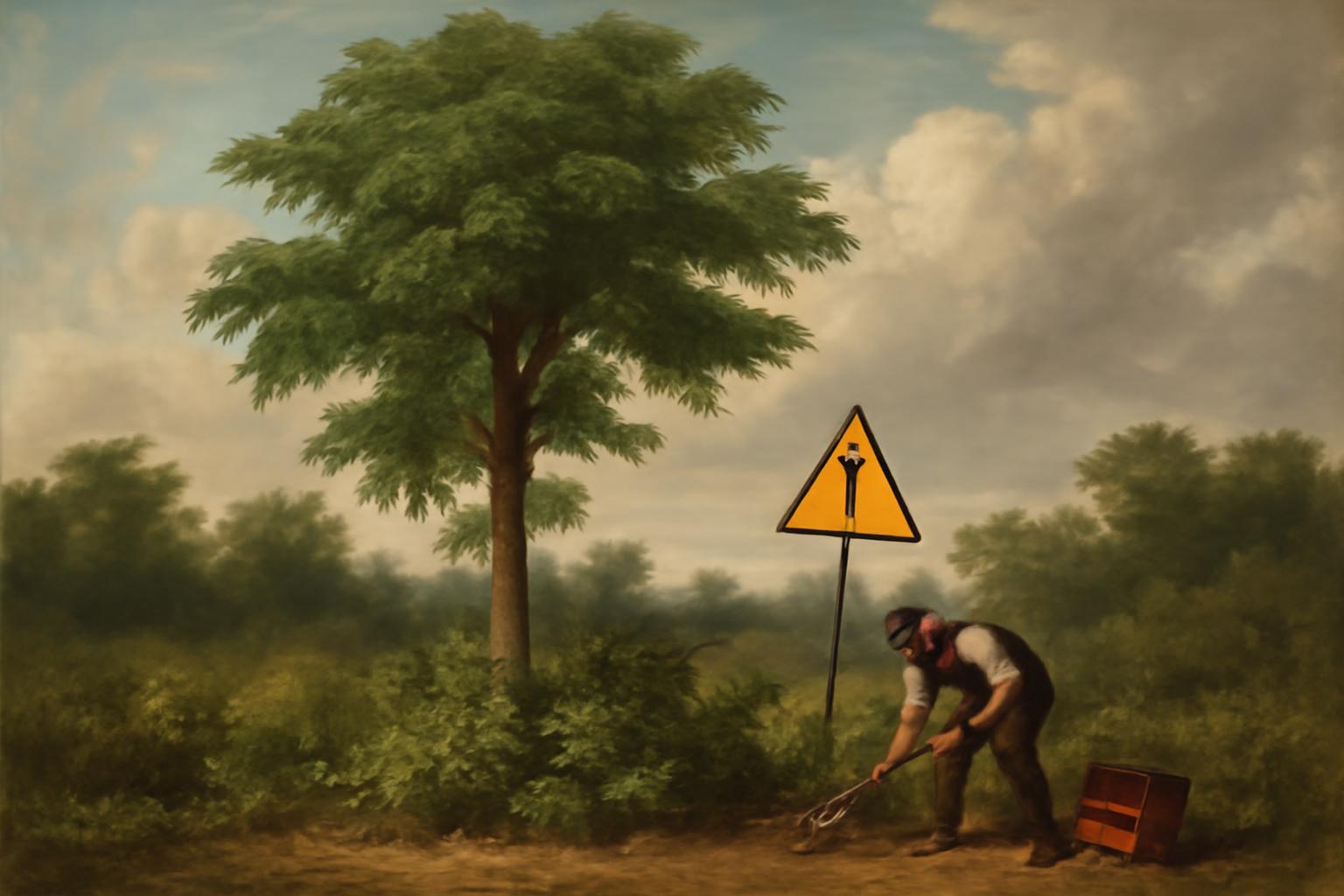 Götterbaum in Hessen: invasiv, verdrängt Arten; früh entfernen und melden 🌳⚠️🧰