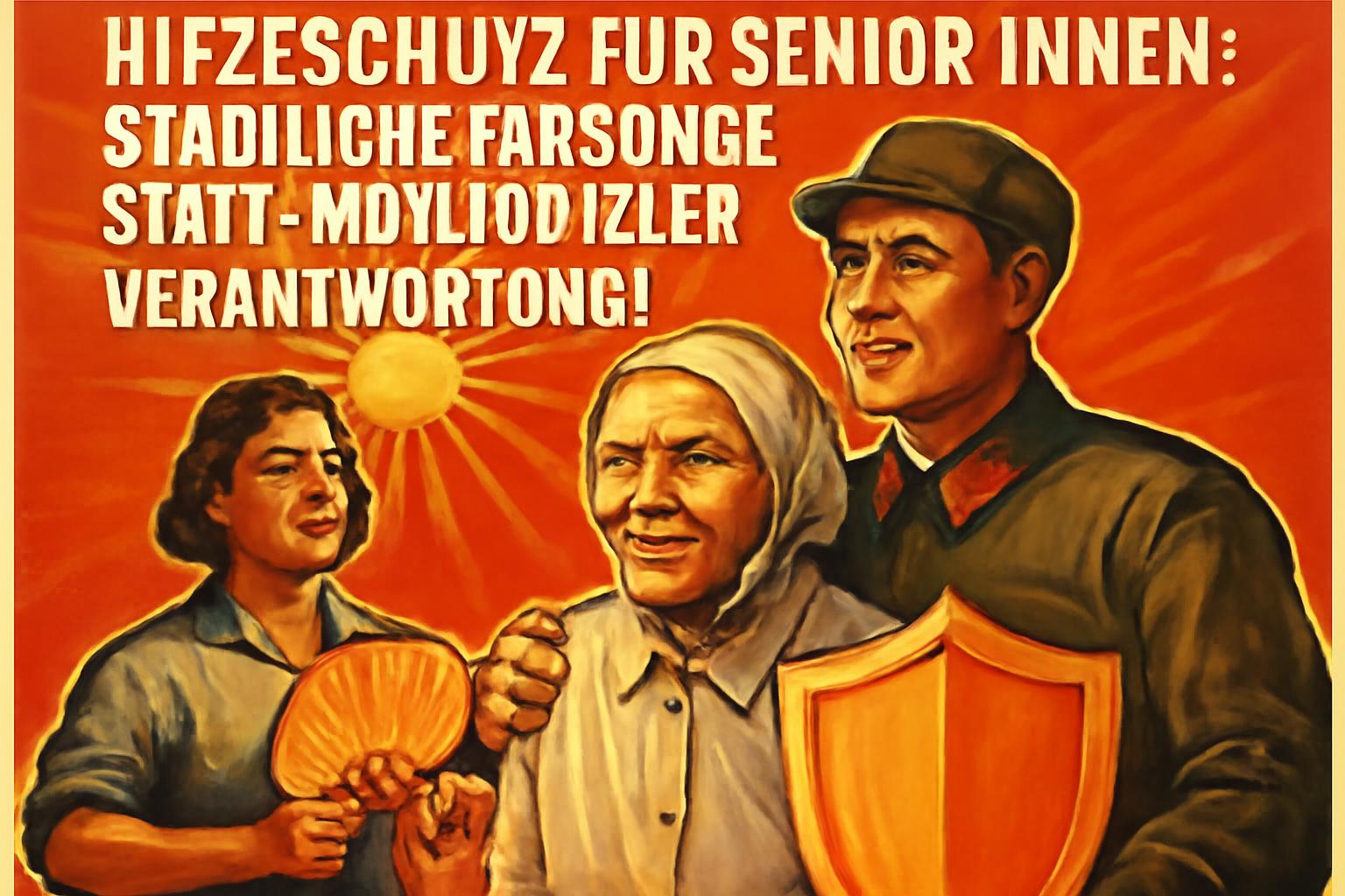 Hitzeschutz für Senior*innen: Staatliche Fürsorge statt individueller Verantwortung! ☀️🚨👵🛡️