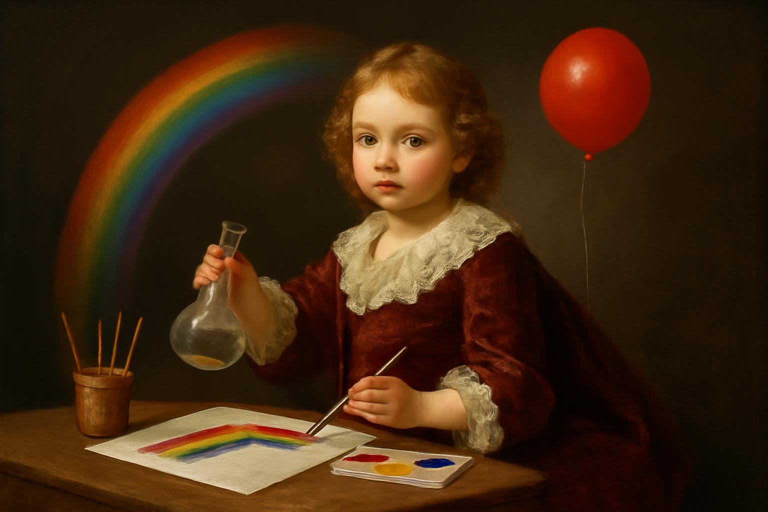 Regenbogen-Experimente und Bastelruhm in der Kita – zwischen frühem Forscherdrang und pädagogischem Stillstand 🌈🎈🧪
