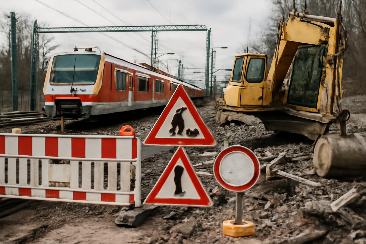 Staatsdirigismus statt Wettbewerb: S-Bahn-Baustelle zeigt Versagen zentraler Verkehrsplanung 🚧🚆