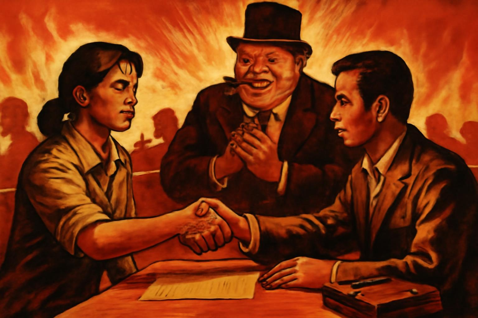 Arbeitsvermittlung per Speed-Dating: Kapitalistische Scheinlösungen statt echter Teilhabe 💼🤝🔥