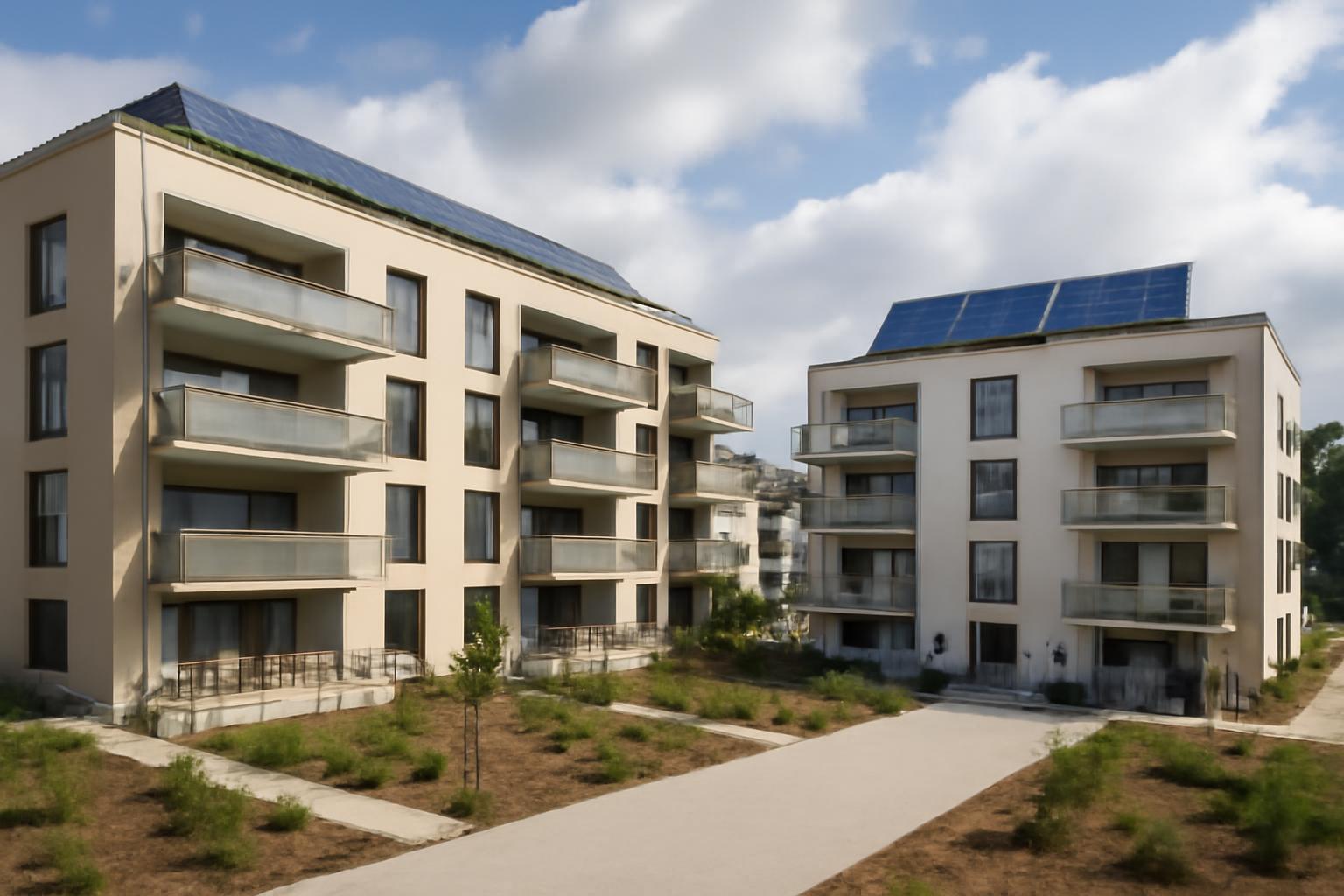 Eichenheege Maintal: 144 Wohneinheiten, Sozialwohnungen, grüne barrierefreie Neubauten 🏗️🏡🌿♻️