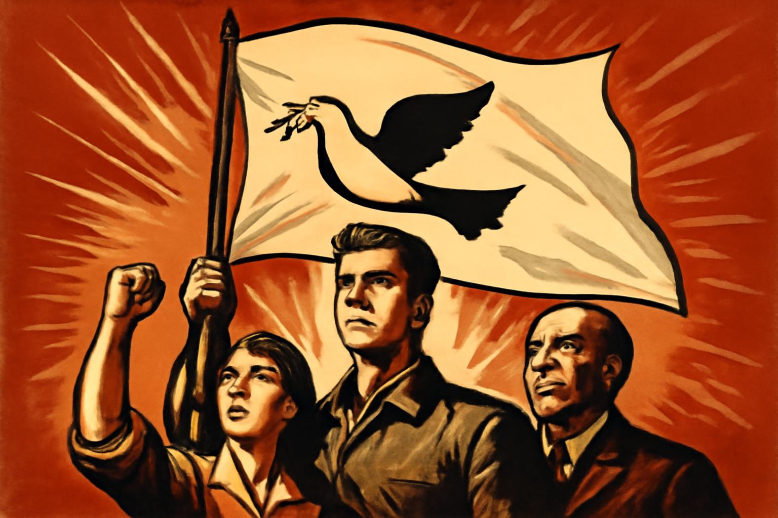 Maintal hisst Friedensflagge: Symbolischer Protest gegen Atomwaffen und Aufruf zum konsequenten Antimilitarismus ✊🕊️