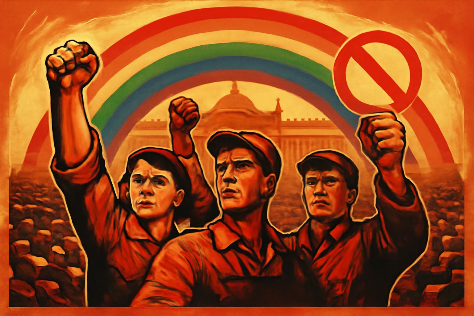 Regenbogen-Spektakel im Bundestag: Symbolpolitik statt revolutionärer Veränderung 🌈✊🛑