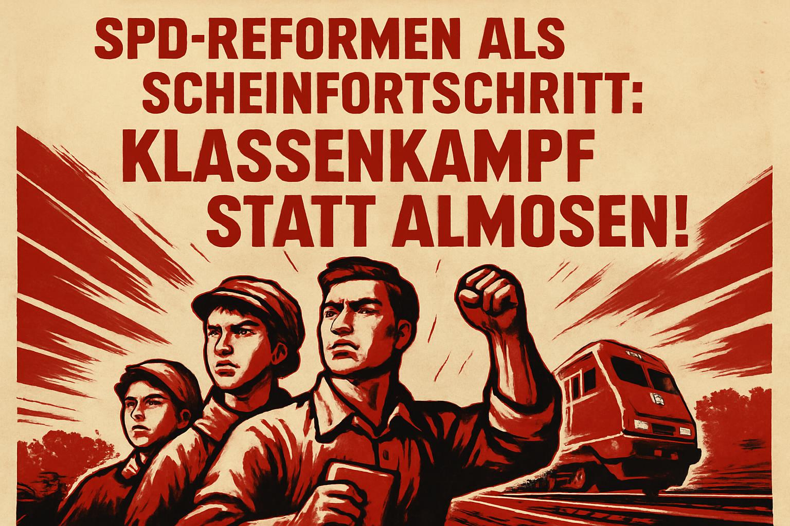 SPD-Reformen als Scheinfortschritt: Klassenkampf statt Almosen! 🚆✊🛤️