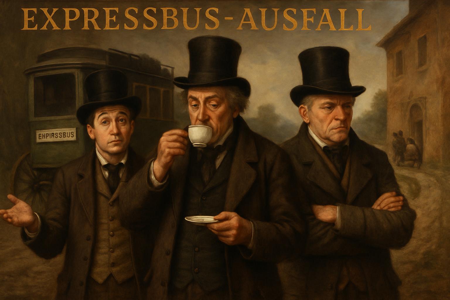 Expressbus-Ausfall: Pendlerfrust, Ausweichrouten & Galgenhumor 🚌🤷‍♂️☕